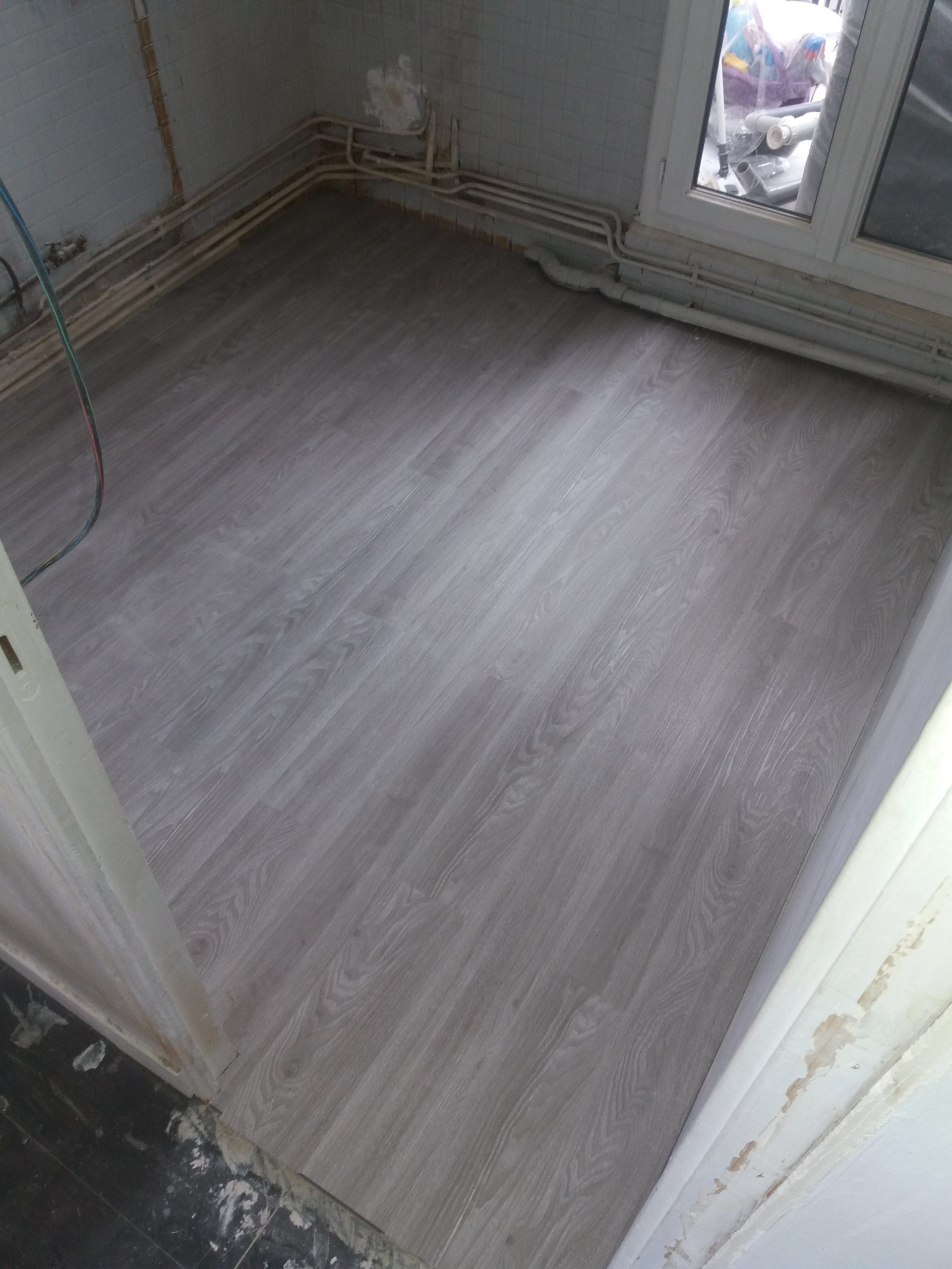 Rénovation des sols, murs et salle de bain