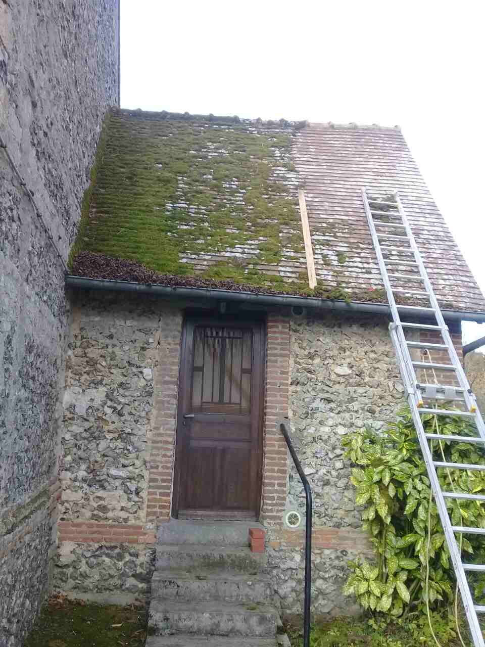 Restauration de volets sur un château