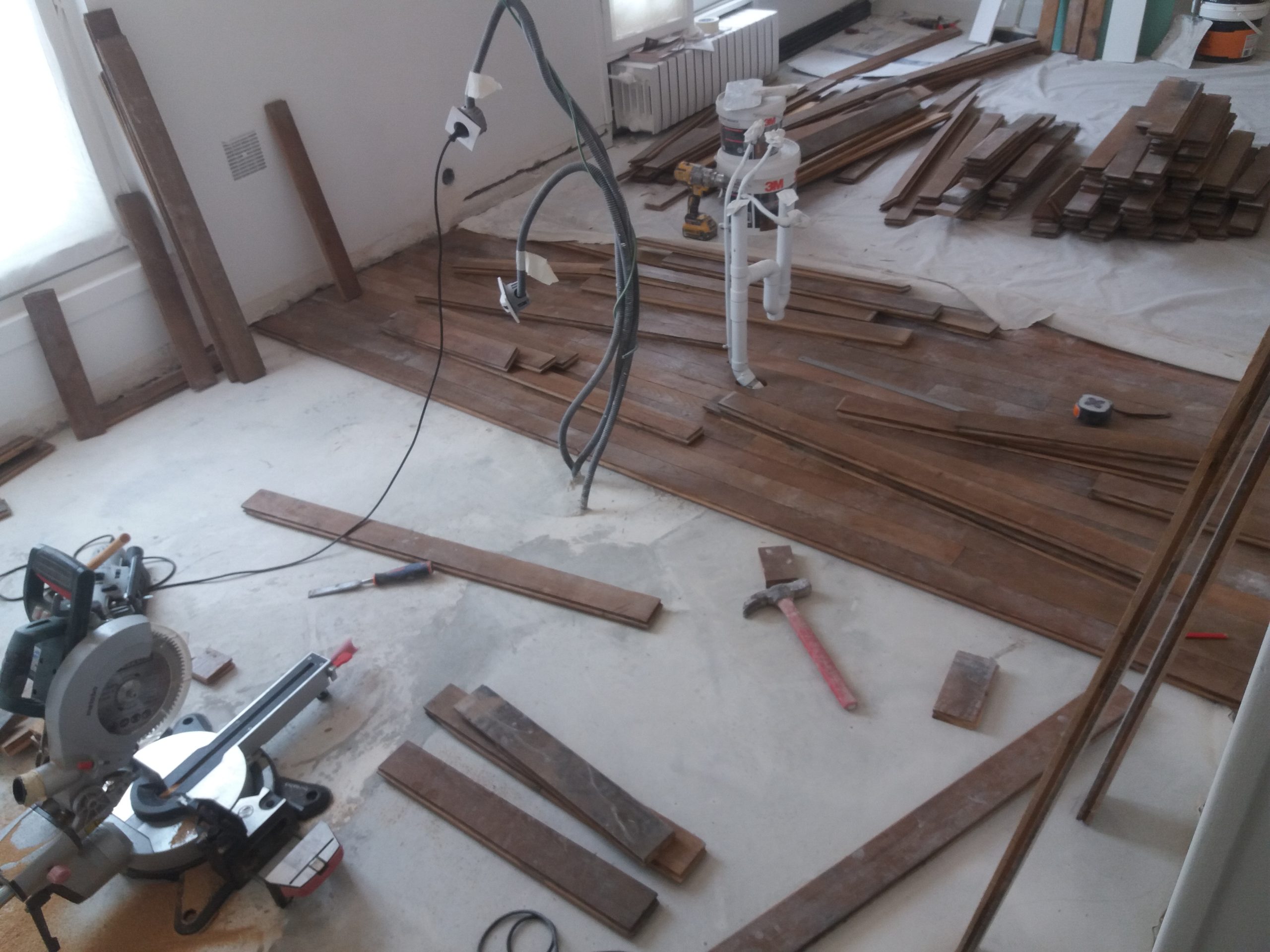 Rénovation complète de cuisine et salle de bain